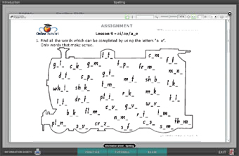 Phonics Worksheet